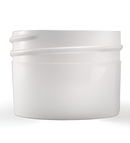 1/2 oz White 38-400 PP Single Wall Plastic Jar