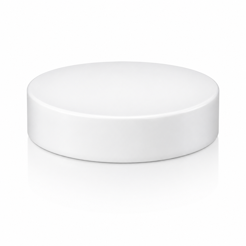 48-400 White Smooth Cap (F217 Foam Liner)