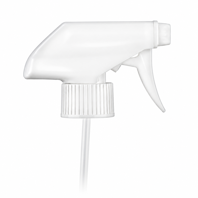 28-410 White Trigger Sprayer 9.875" Dip Tube (.9cc Output)