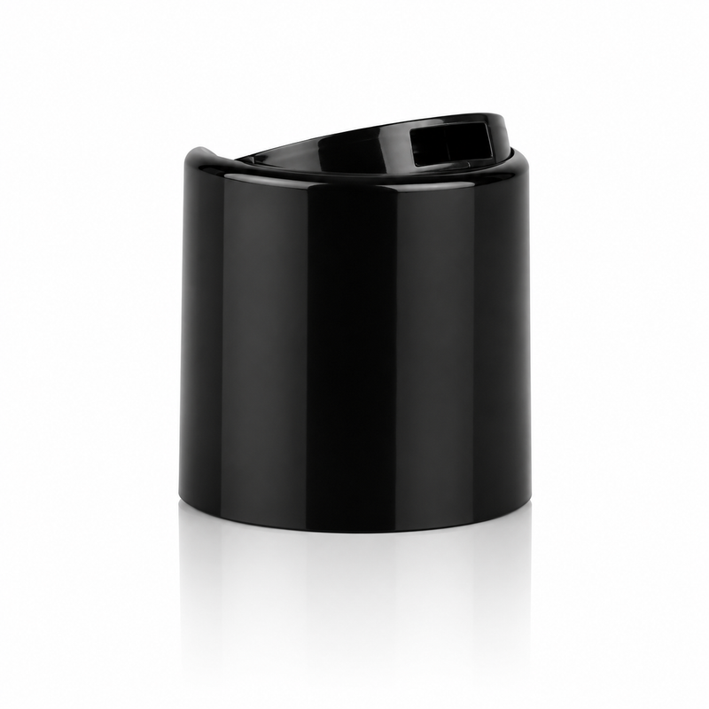 24-410 Black Smooth Disc Top Cap (.305" Orifice)