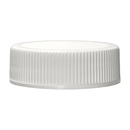 33-400 White Ribbed Cap (Pressure Sensitive and Foam Lined)