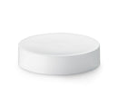 48-400 White Smooth Plastic Unlined Lid