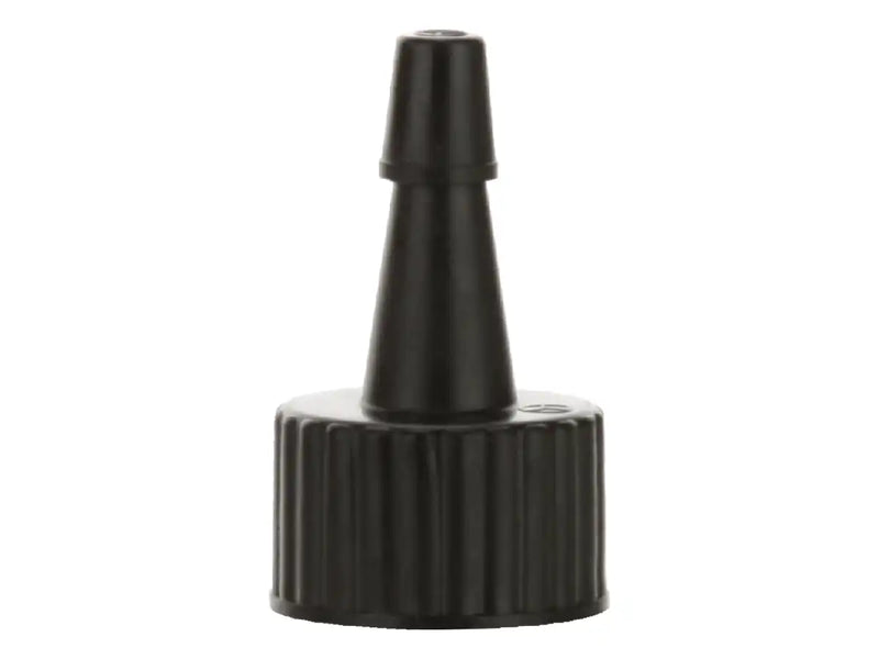 20-410 Black Ribbed Dispensing Yorker Style Cap
