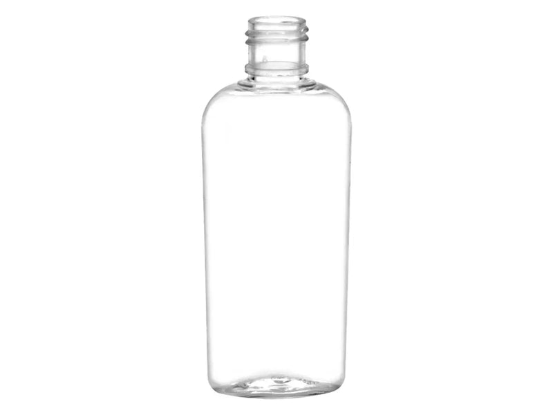 1 oz Clear PET 15-415 Cosmo Oval Plastic Bottle