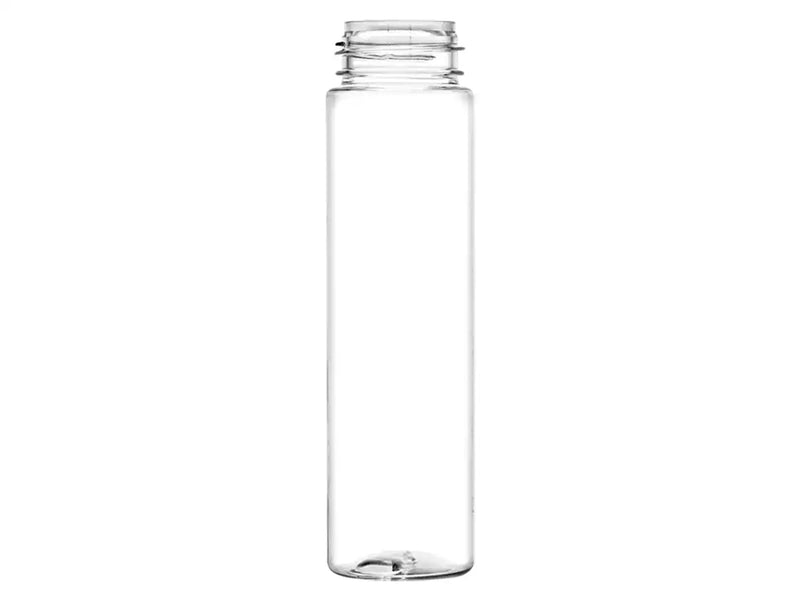 250 mL 43mm Clear PET Cylinder Round Foamer Style Bottle