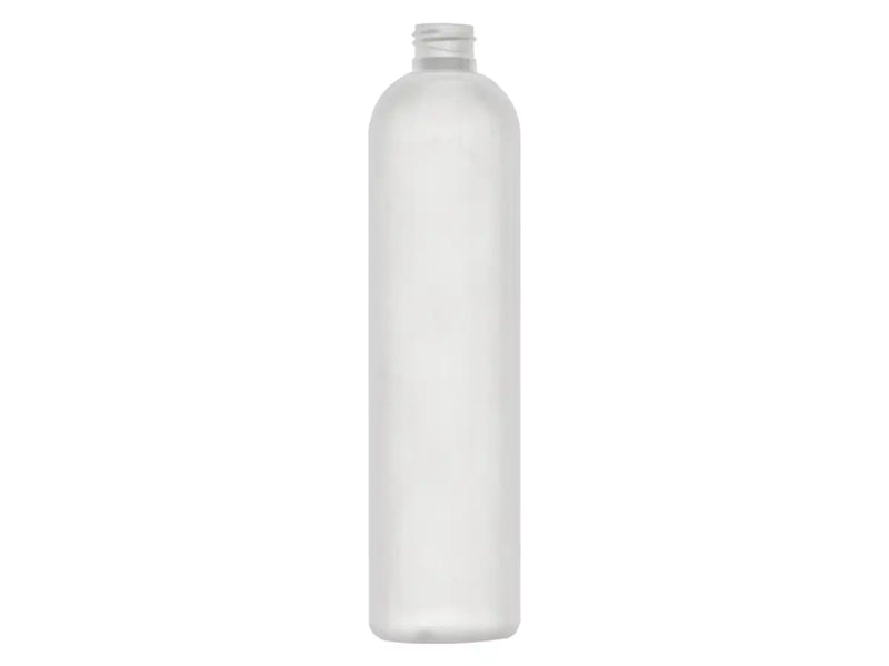 10oz Natural-Colored 24-410 Cosmo (Bullet) Round HDPE Plastic Bottle