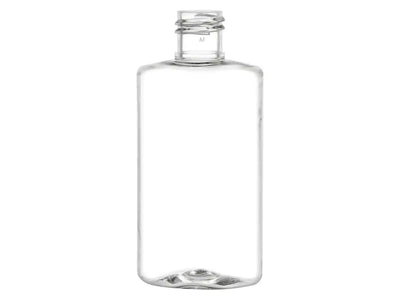 3oz Clear 20-415 Oblong PET Plastic Bottle
