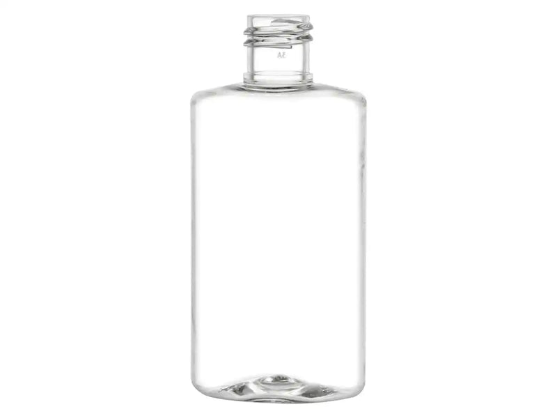 3oz Clear 20-415 Oblong PET Plastic Bottle