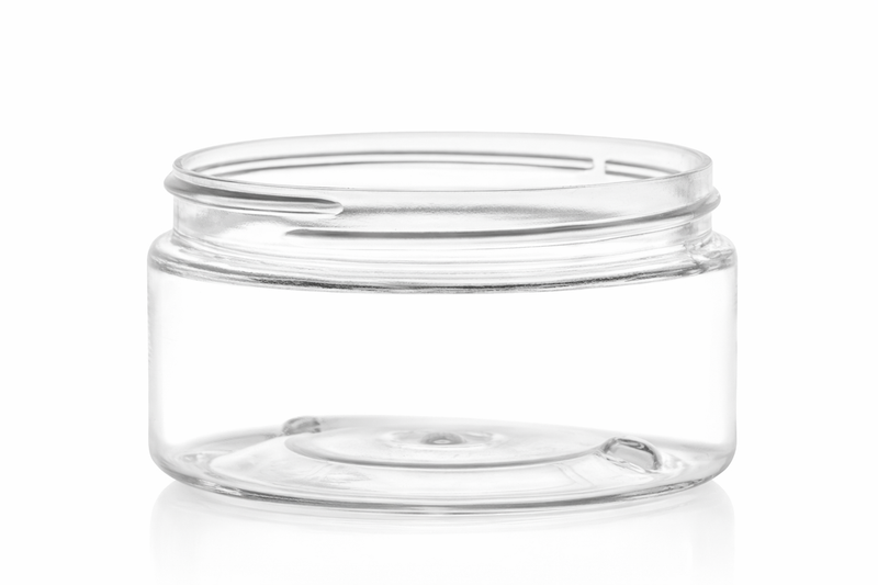 4 oz Clear 70-400 Single-Wall PET Plastic Jar