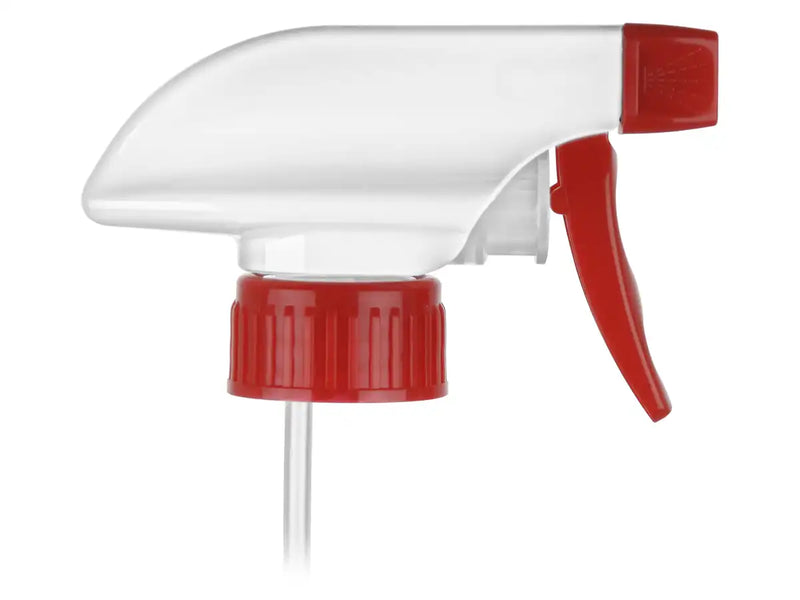 28-400 White/Red Trigger Sprayer Spray/Stream/Off (9.25" Dip Tube 1.1cc)