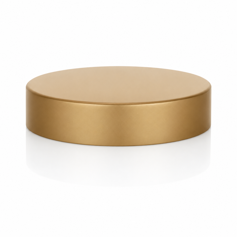 70-400 Brushed Gold Smooth Cap (Foam Liner)