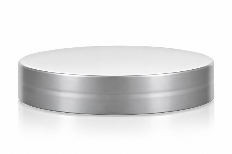 70-400 Silver Smooth Plastic Cap (Linerless)