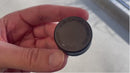 33-400 Black Ribbed Child-Resistant Plastic Cap (Universal Heat Seal Liner)