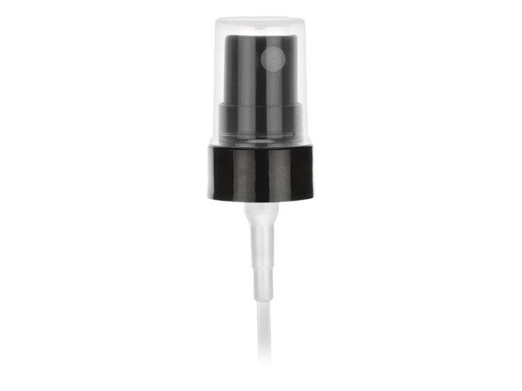 18-400 Black Smooth Fine-Mist Sprayer 2.56" Dip Tube