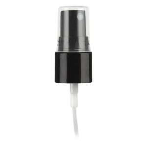 20-410 Black Smooth Fine Mist Sprayer 5.25" Dip Tube (Output 0.16cc)