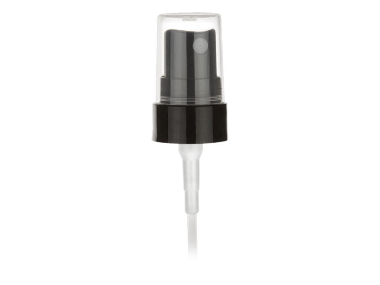 22-400 Black Smooth Fine Mist Sprayer 4.3125" Dip Tube (Output 0.18cc)