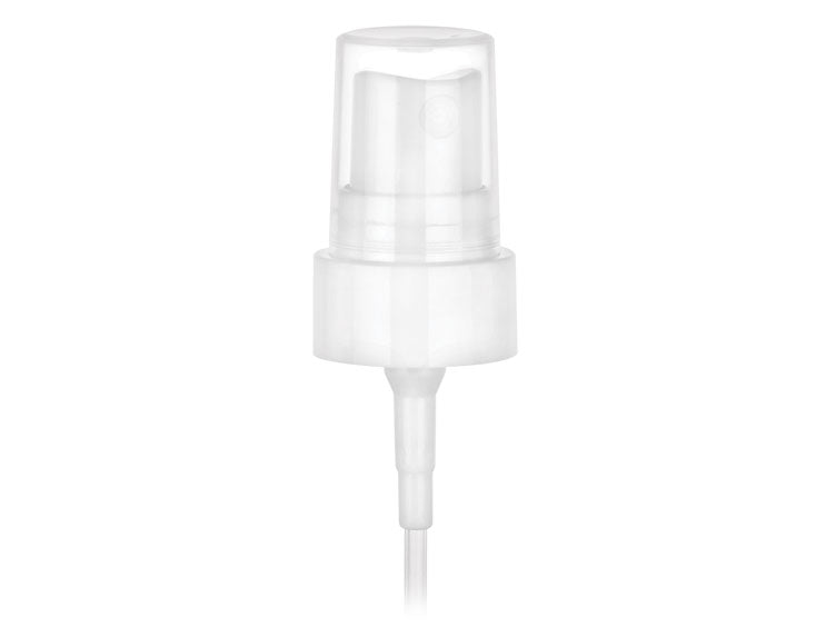 22-400 White Smooth Fine Mist Sprayer 4.3125" Dip Tube (Output 0.16cc)