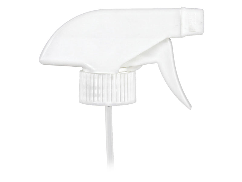 28-400 White Trigger Sprayer Spray/Stream/Off (9.25" Dip Tube, .75cc Output)