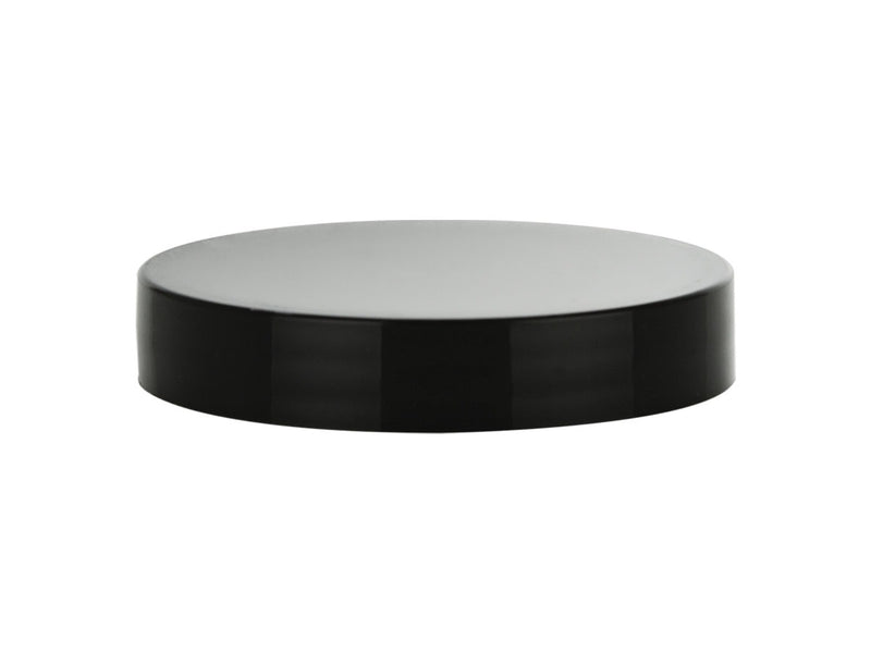 58-400 Smooth Black Plastic Cap (Foam Liner)