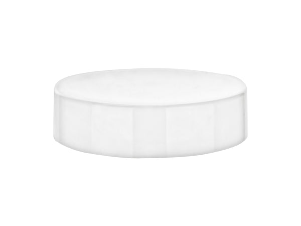 38-400  Smooth White Plastic Cap (.030" F-217 Foam Liner)