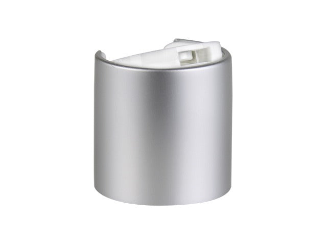 24-410 Brushed Aluminum/White Smooth Disc Top (.305" Orifice)