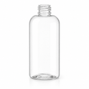 8 oz Clear 24-410 PET Boston Round Plastic Bottle