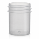 1/2 oz Natural-Colored 33-400 Polypropylene (PP) Single Wall Plastic Jar