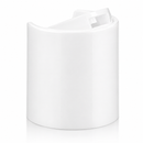 24-410 White Smooth Plastic Disc Top Cap (0.271 orifice)
