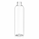 8 oz Clear 24-410 PET Cosmo Round Plastic Bottle