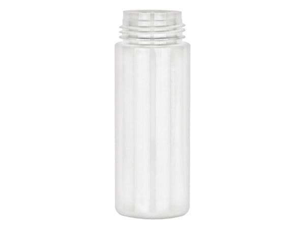 180 mL White PET 43mm Foamer Style Cylinder Round Plastic Bottle