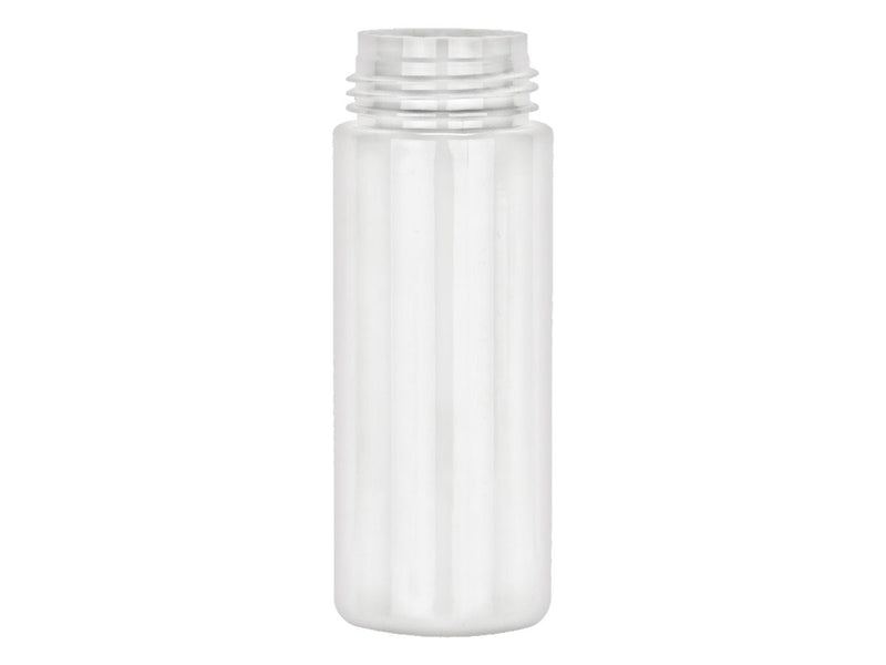 180 mL White PET 43mm Foamer Style Cylinder Round Plastic Bottle