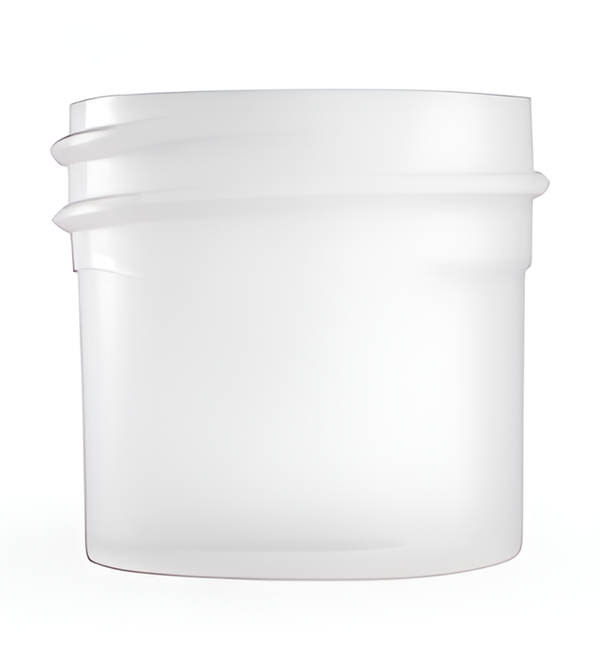 1/4 oz Natural-Colored 33-400 Polypropylene (PP) Single Wall Plastic Jar