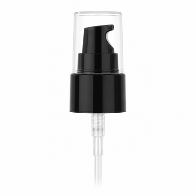 20-410 Black Smooth Cosmetic Treatment Pump (3.75" Dip tube,130mcl Output)