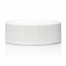 33-400 White Ribbed Plastic Cap (Heat Induction Seal for PET)