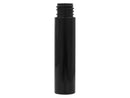 1 oz 20-410 Black PET Tall Cylinder Round Plastic Bottle