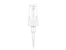 24-410 White Fine Ribbed Regular Mist Sprayers 7.625" Dip Tube .7ml