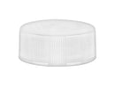 28-400 White Ribbed Stipple Top PP Plastic Cap (Heat Seal Liner)