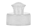 28-410 Natural-Colored Smooth Push-Pull Plastic Cap