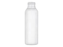 2 oz White 20-410 HDPE Cosmo Round Bottle