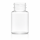 75cc Clear PET Plastic Pill Packer Bottle with 33-400 Neck Finish