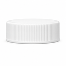 33-400 White Ribbed Cap (Pressure Sensitive and Foam Lined)