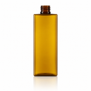 500 mL Light Amber 28-410 Tall Square PET Bottle