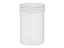 3 oz White 48-400 Single Wall Plastic Jar