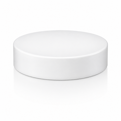 48-400 White Smooth Cap (F217 Foam Liner)