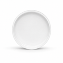 70-400 White Ribbed Plastic Cap (Heat Seal Liner for PET)