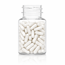 75cc Clear PET Plastic Pill Packer Bottle with 33-400 Neck Finish