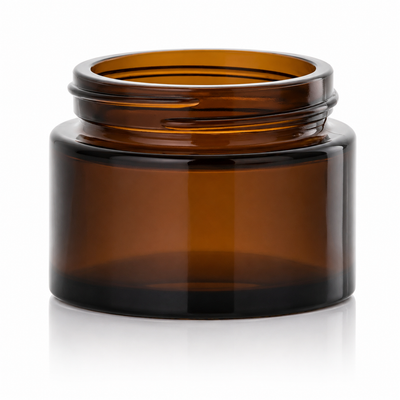 1 oz Amber 48-400 Glass Jar