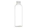4 oz Clear 24-410 PET Bullet Round Plastic Bottle