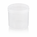 12 oz Natural-Colored 89-400 PP Single Wall Jar
