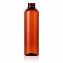 4 oz Dark Amber 20-410 Cosmo Round PET Plastic Bottle